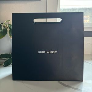 Saint Laurent Black Small Shopping Bag